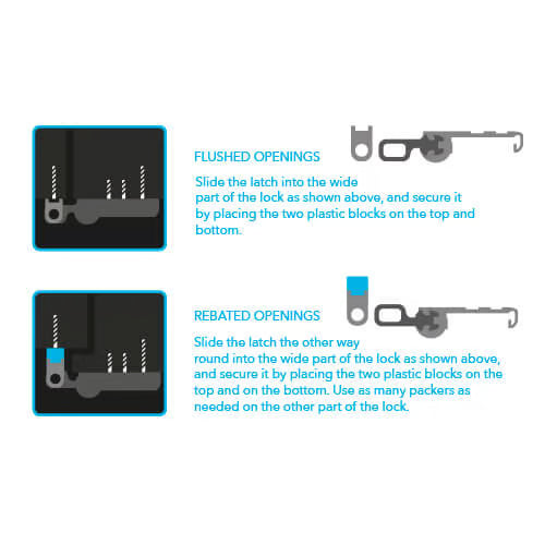Universal Door/Window Restrictor Lock