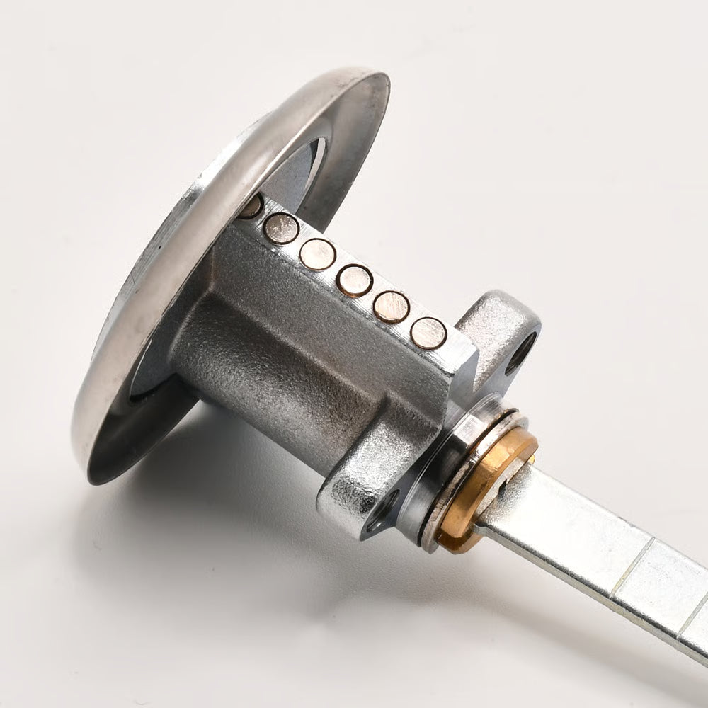 Dual Finish 6 Pin Rim Cylinder