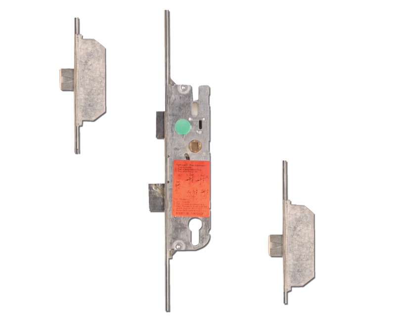 Fast Lock Lever Operated Latch & Deadbolt - 2 Dead Bolt