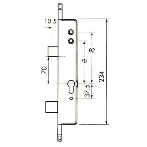 Multipoint Gearbox - Lift Lever or Double Spindle