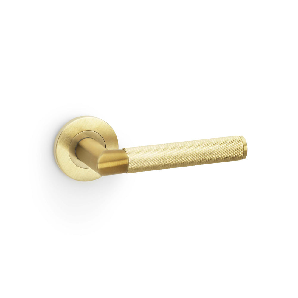 Knurled Harrier Lever on Round Rose