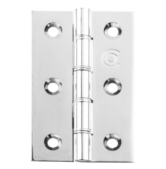 Double Stainless Steel Washered Brass Butt Hinge