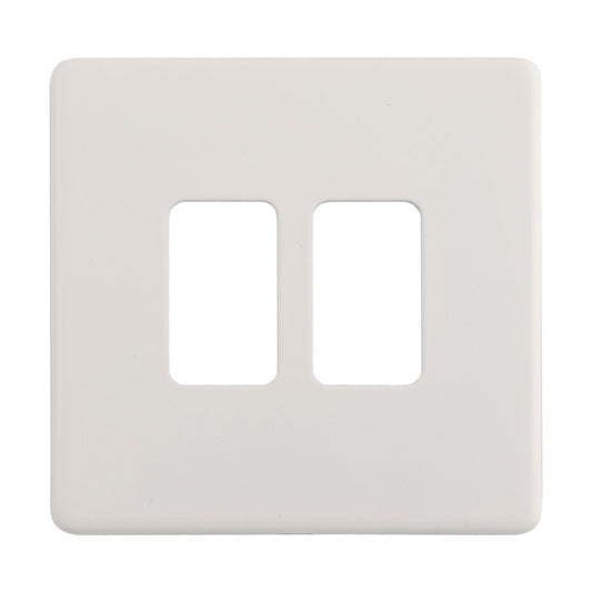 Enhance White Grid Plates
