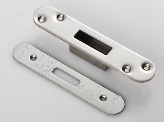 Easi T Forend Strikes & Fixing Pack To Suit BS 5 Lever Deadlock