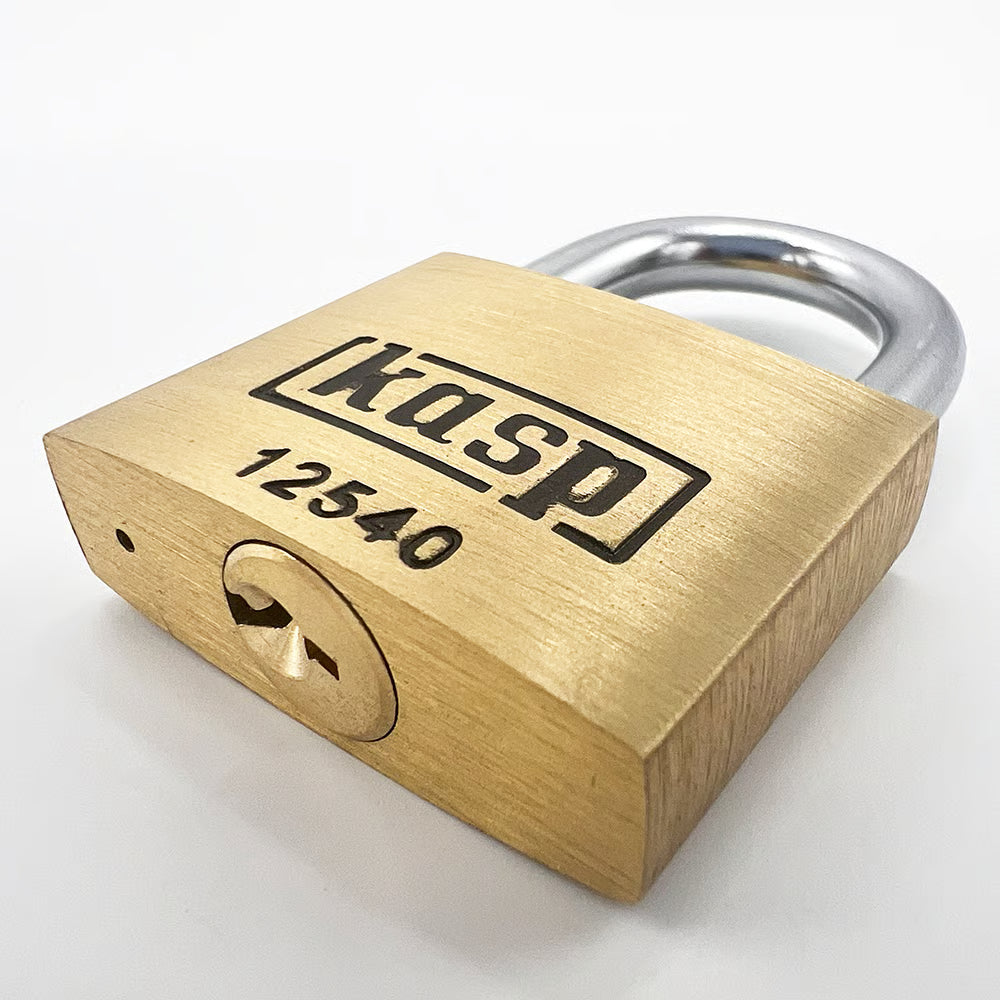 125 Series 40mm Open Shackle Brass Padlock