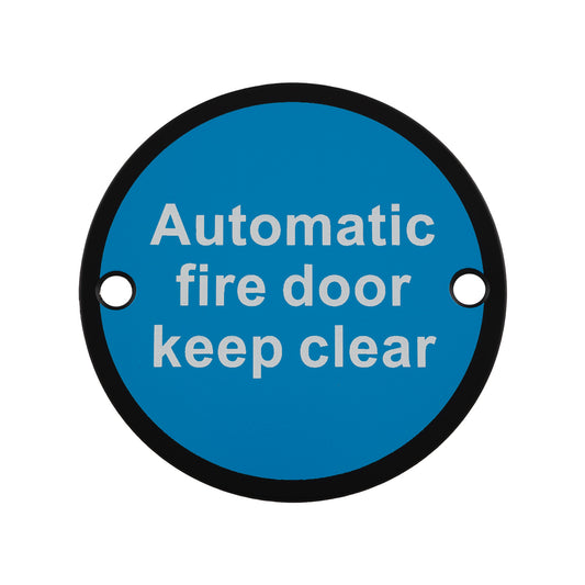 Automatic Fire Door - Keep Clear