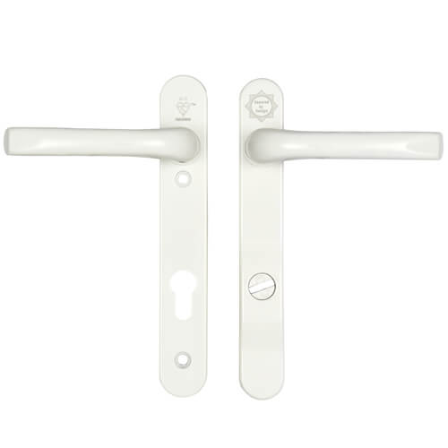 Pro Secure TS007 2* Lever Lever UPVC Multipoint Door Handles - 92mm PZ Sprung 122mm Screw Centres