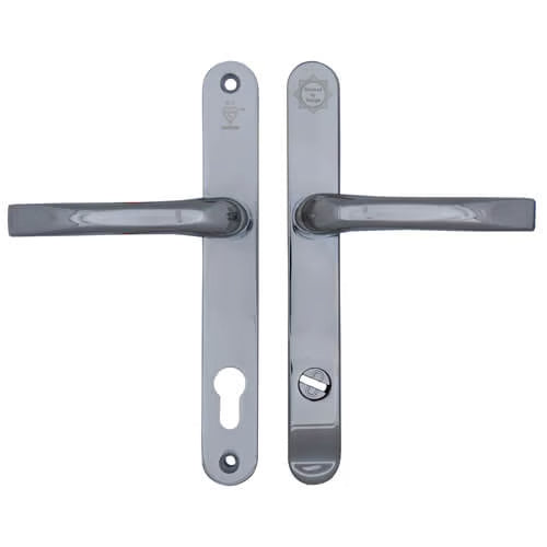 Pro Secure TS007 2* Lever Lever UPVC Multipoint Door Handles - 92mm PZ Sprung 212mm Screw Centres