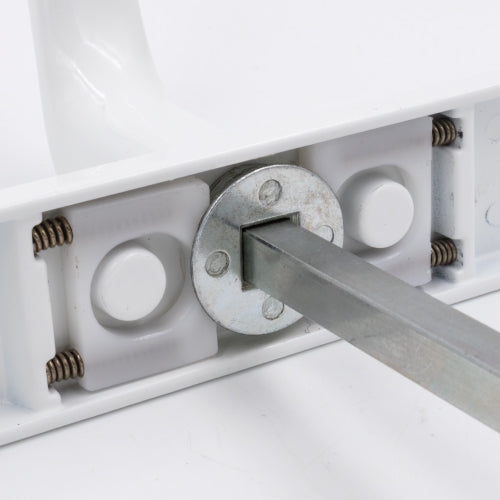 Pro Secure TS007 2* Lever Lever UPVC Multipoint Door Handles - 92mm PZ Sprung 212mm Screw Centres