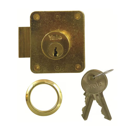 076 4 Pin Cylinder Cupboard Deadlock 22mm Cylinder Projection