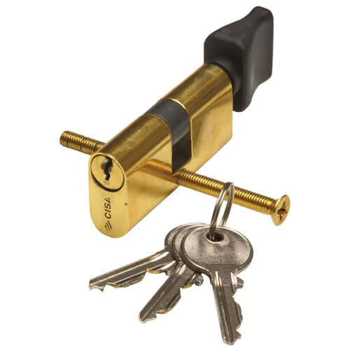 Oval Key and Turn Cylinders for Patio Doors