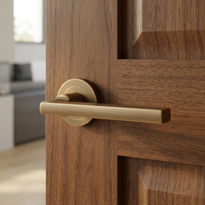 Trentino Lever On Round Rose