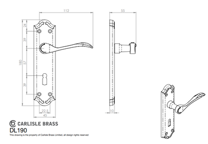 Madrid Lever on Backplate
