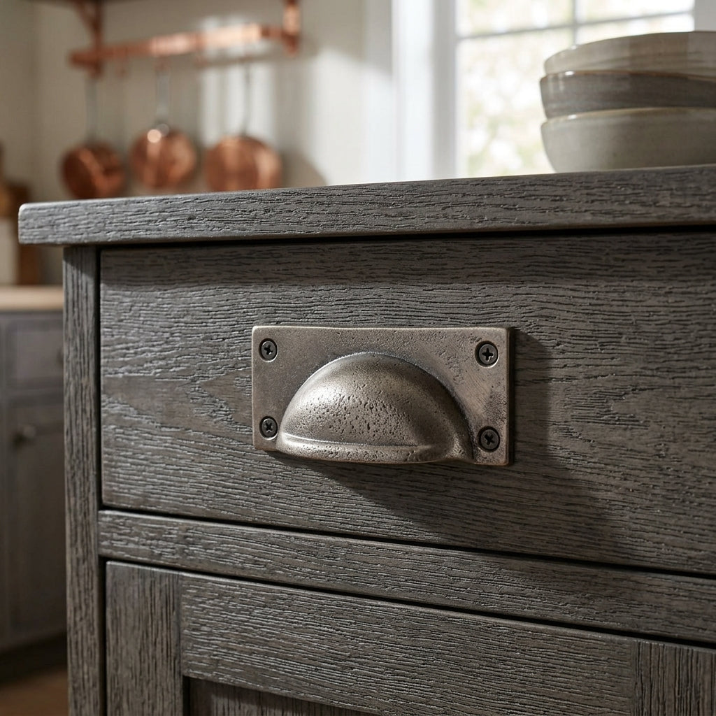 Square Plate Cup Handle