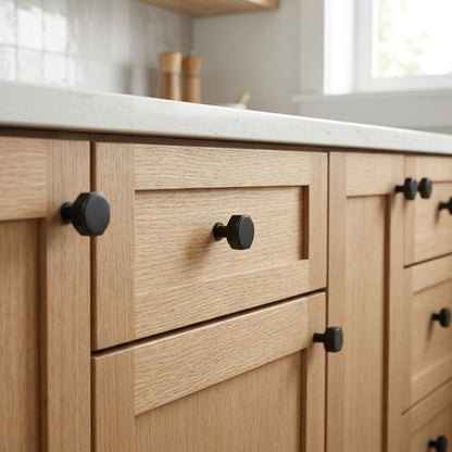 Vesper Hex Cabinet Knob