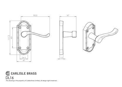Ashtead Lever on Backplate