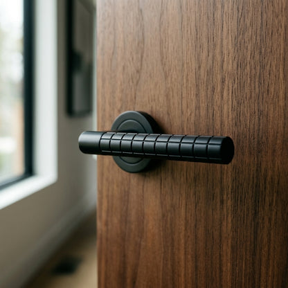Hey Quadra lever handle on threaded round rose