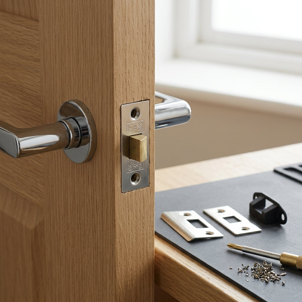 Bolt Through Tubular Latch