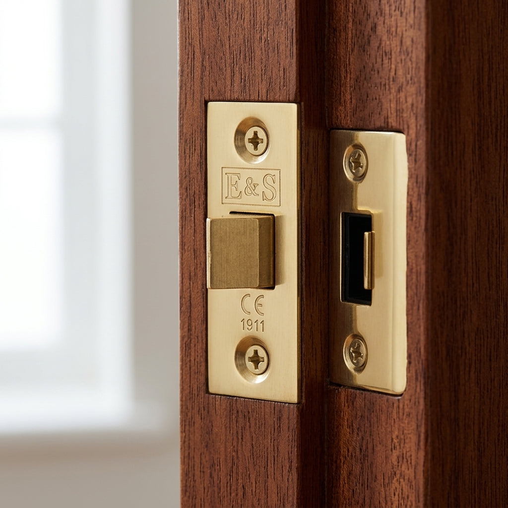Bolt Through Tubular Latch