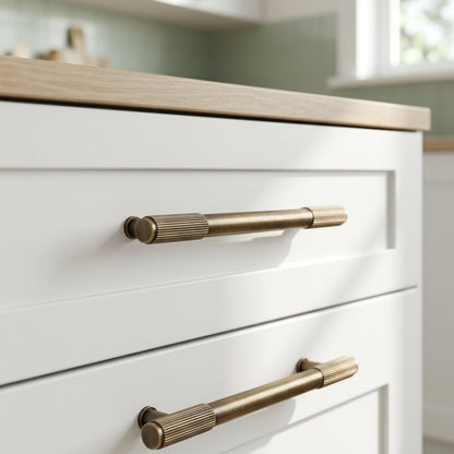 Washington Reeded End Cabinet Pull