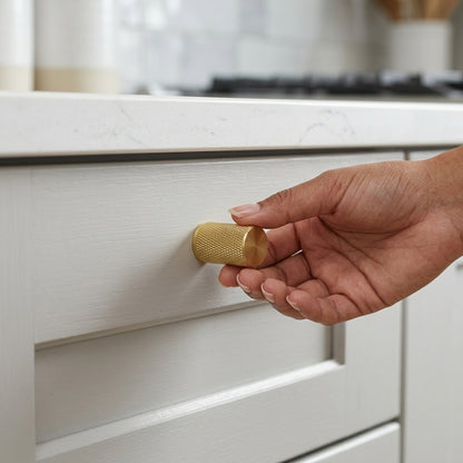 Brunel Knurled Cupboard Knob