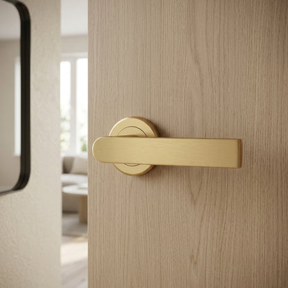 Edge Lever on Round Rose
