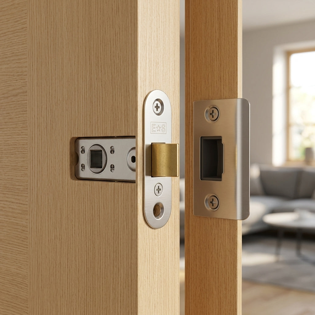 Bolt Through Tubular Latch