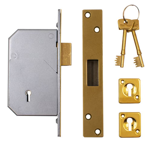 3G110 Non British Standard 5 Detainer Mortice Deadlock  without Microswitch