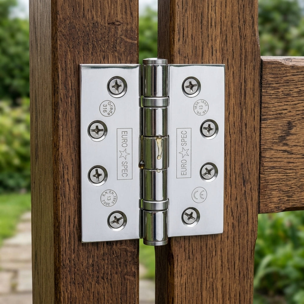 Grade 13 Ball Bearing Hinge, Grade 316 Stainless Steel