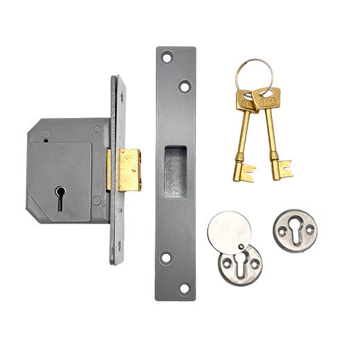 3G114 Non British Standard 5 Lever Mortice Deadlock