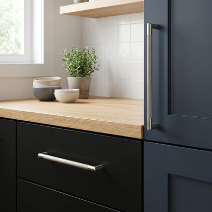 Mitred Knurled Pull Handle Range