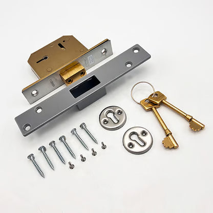 3G115 Non British Standard 5 Lever Mortice Deadlock