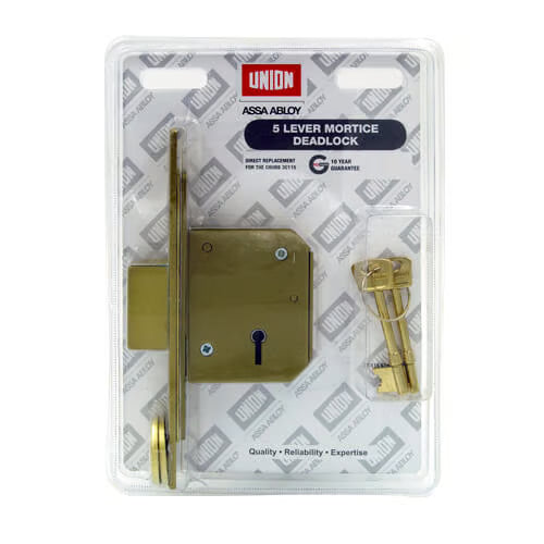 3G115 Non British Standard 5 Lever Mortice Deadlock