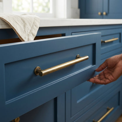 Round T-Bar Cupboard Pull Handle