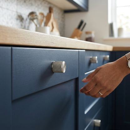 Brunel Knurled Cupboard Knob