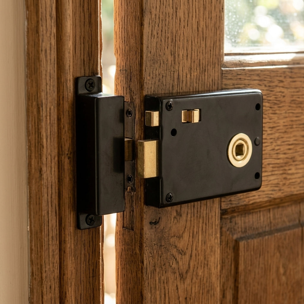 RLE8043 Rim Latch With Snib