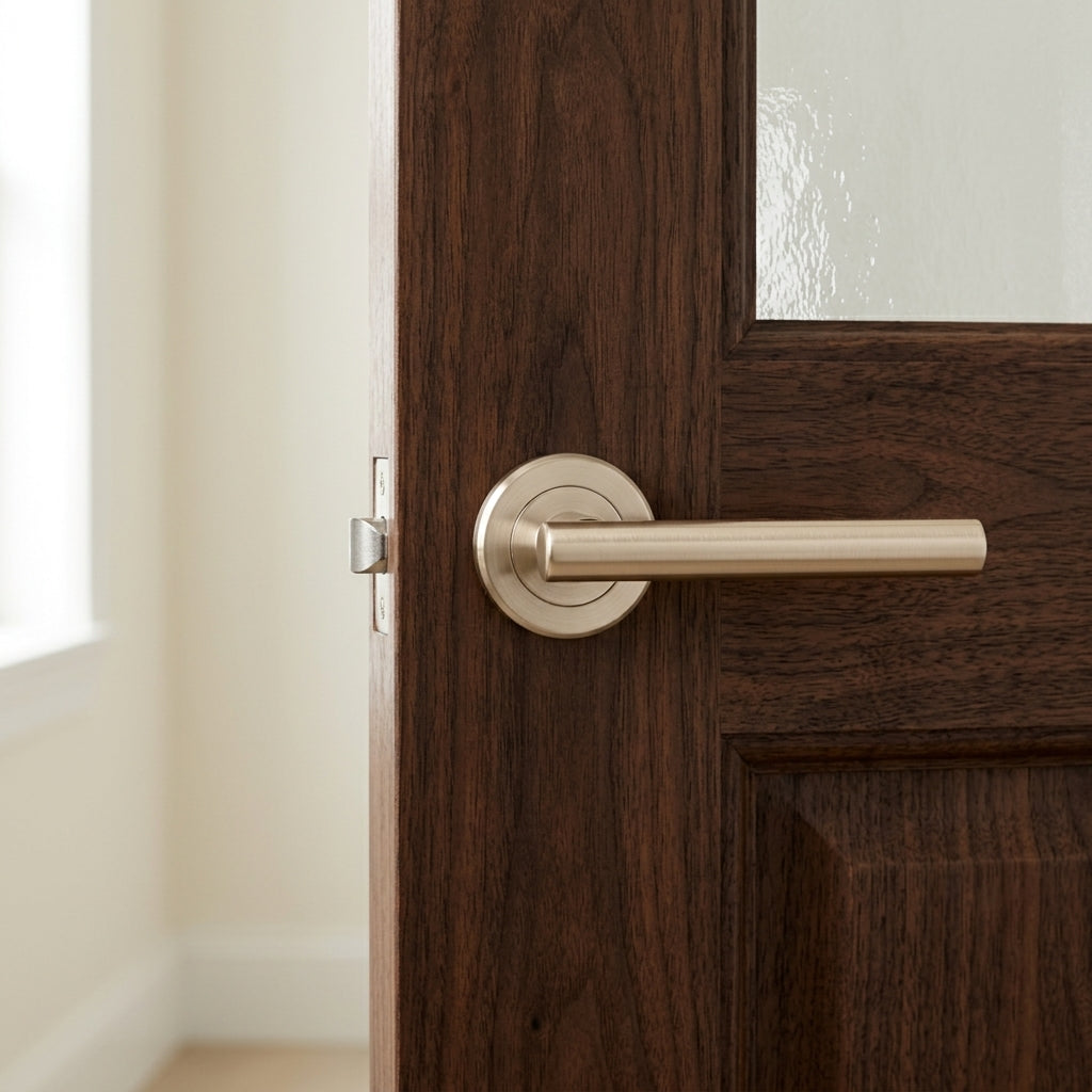 settanta lever on round rose