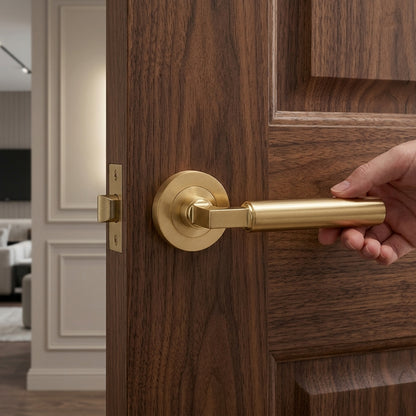Amiata Lever On Round Rose