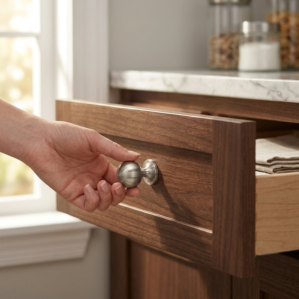 Plain Caesar Cabinet Knob