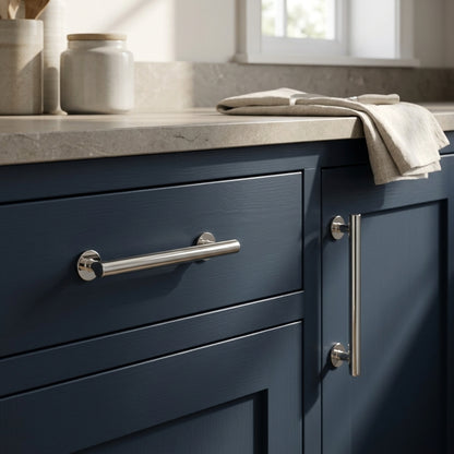 Round T-Bar Cupboard Pull Handle