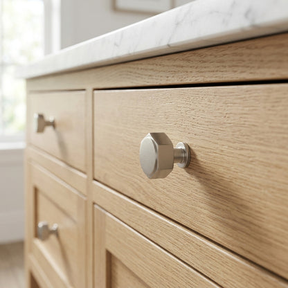 Vesper Hex Cabinet Knob
