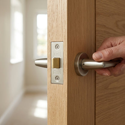 Bolt Through Tubular Latch