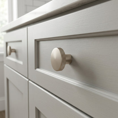 Hanover Knurled Circular Cupboard Knob