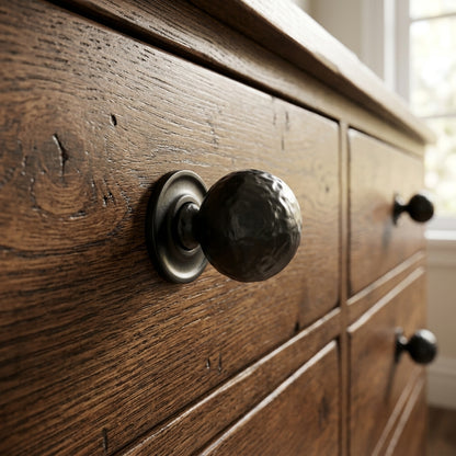 Hammered Pattern Ball Knob