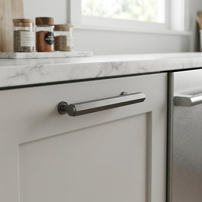 Vesper Hex T-Bar Cabinet Pull