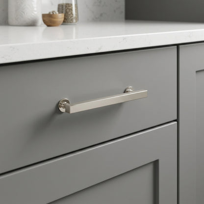 Square T-Bar Cupboard Pull Handle
