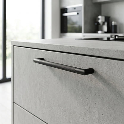 Mitred Knurled Pull Handle Range