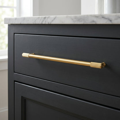 Washington Reeded End Cabinet Pull