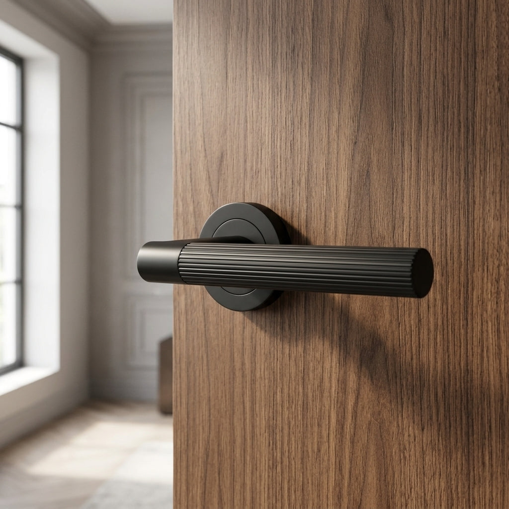 Hey Riga lever handle on threaded rose