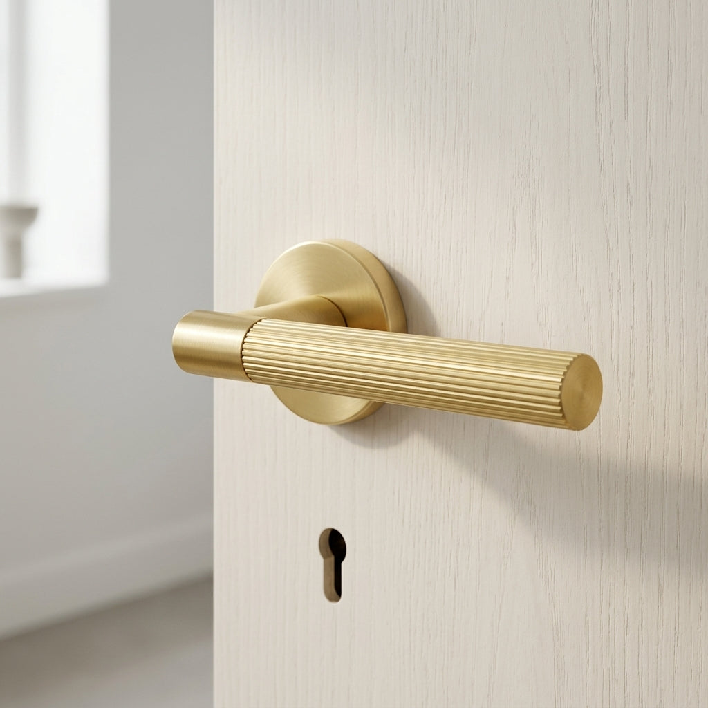 Hey Riga lever handle on threaded rose